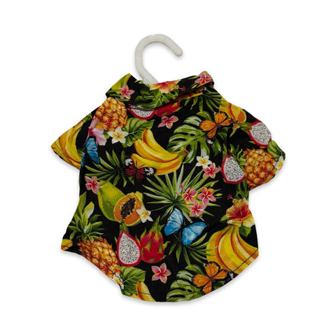 CAMISA PARA PERRO DISEÑO TROPICAL