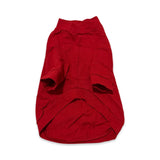 PLAYERA PARA PERRO ROJA CON DISEÑO MERRY CHRISTMAS