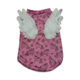 PLAYERA PARA PERRO ROSA CON UNICORNIOS Y ALAS